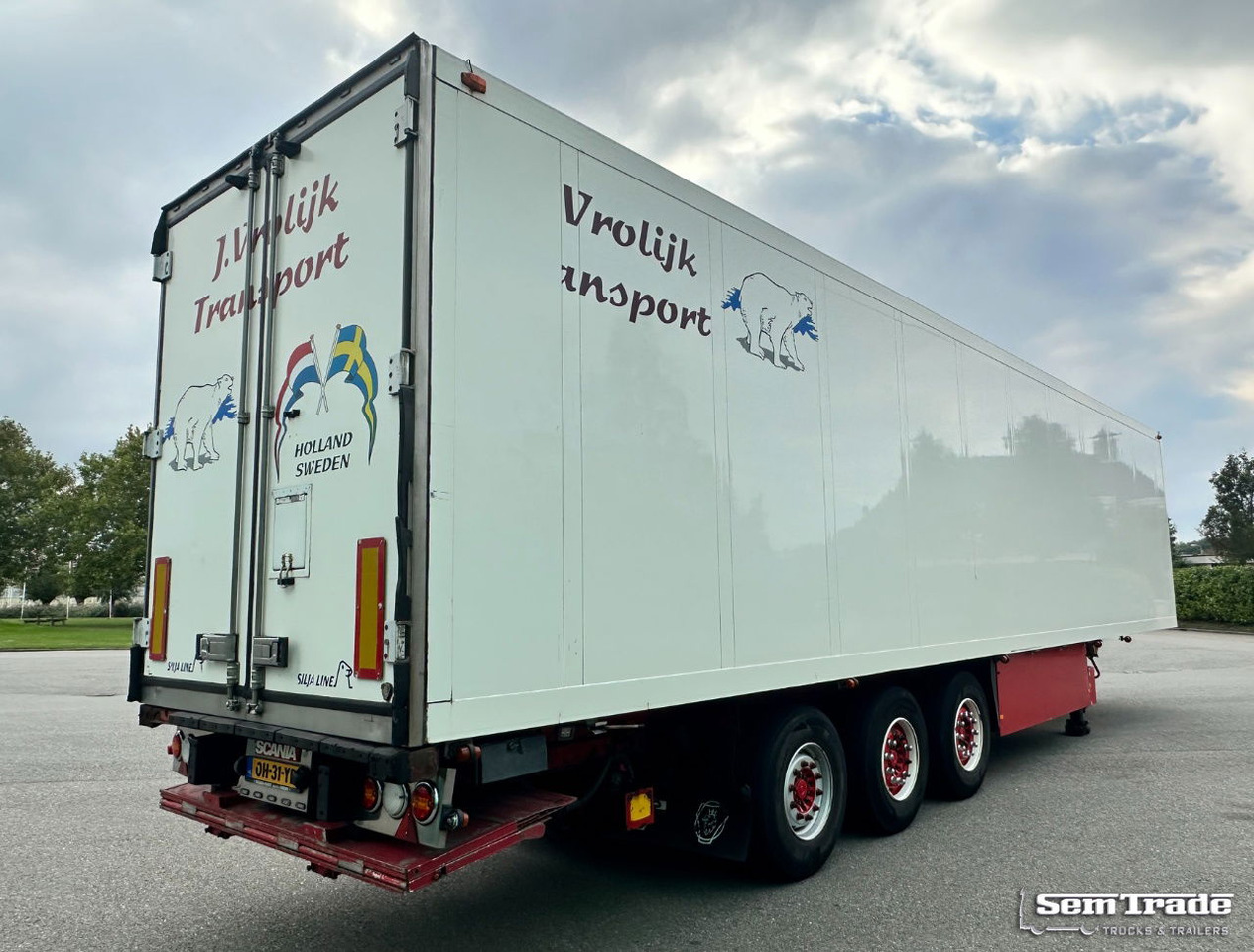 Schmitz Cargobull SKO 24 Carrier Maxima 1300 Flower Wide 2X Lift Axle - Полуприцеп-рефрижератор: фото 5 Schmitz Cargobull SKO 24 Carrier Maxima 1300 Flower Wide 2X Lift Axle - Полуприцеп-рефрижератор: фото 5