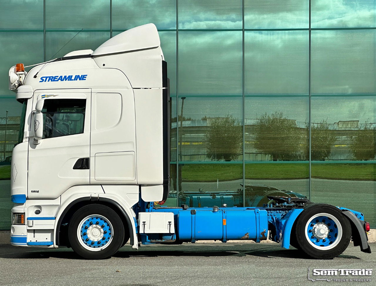 Scania R410 LOW Deck Retarder Full AIR 2x Tanks Park Cooling TOP Condition - Тягач: фото 2 Scania R410 LOW Deck Retarder Full AIR 2x Tanks Park Cooling TOP Condition - Тягач: фото 2