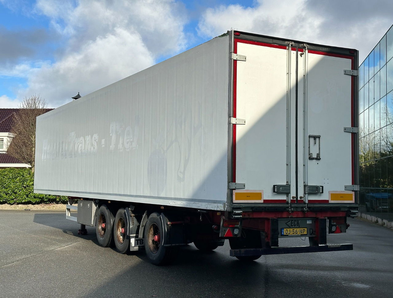 Van Eck 3 AS Koel Vries Carrier Vector 1800 Zeer Mooi Chassis Stuuras Tridec - Полуприцеп-рефрижератор: фото 3 Van Eck 3 AS Koel Vries Carrier Vector 1800 Zeer Mooi Chassis Stuuras Tridec - Полуприцеп-рефрижератор: фото 3