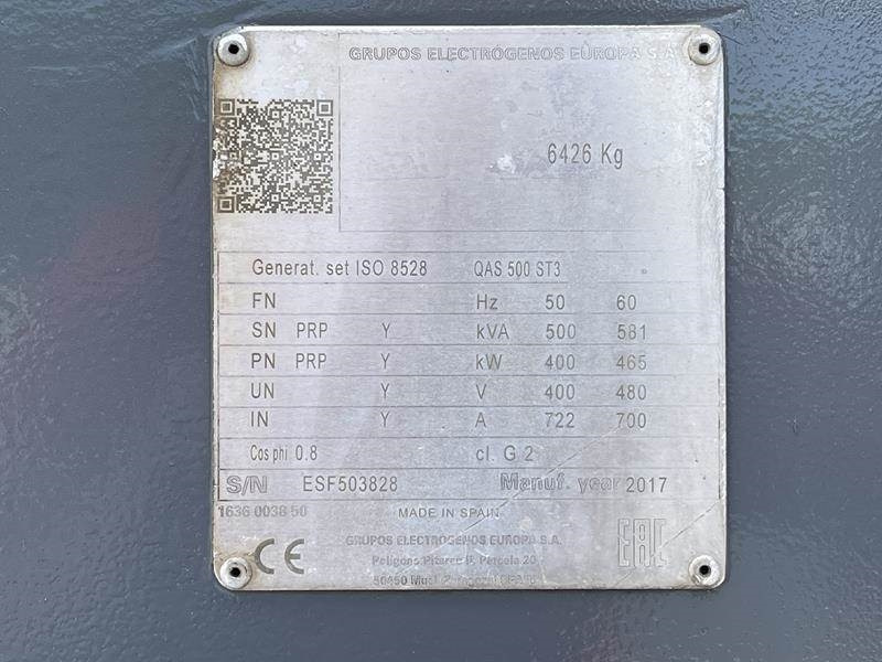 Atlas-Copco QAS 500 VD - Электрогенератор: фото 3 Atlas-Copco QAS 500 VD - Электрогенератор: фото 3