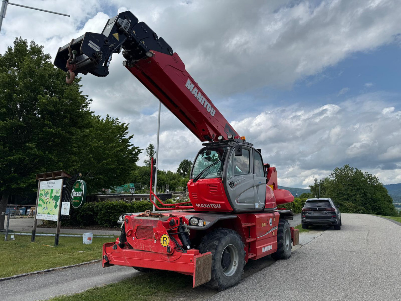 MANITOU MRT 2470 + Privilege ST4S1 - Телескопический фронтальный погрузчик: фото 4 MANITOU MRT 2470 + Privilege ST4S1 - Телескопический фронтальный погрузчик: фото 4