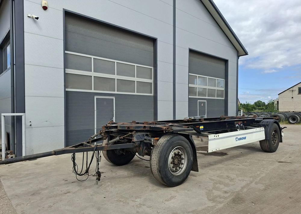 Krone BDF przyczepa - Прицеп-контейнеровоз/ Сменный кузов: фото 1 Krone BDF przyczepa - Прицеп-контейнеровоз/ Сменный кузов: фото 1