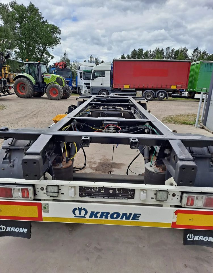 Krone Przyczepa Krone - Прицеп-контейнеровоз/ Сменный кузов: фото 1 Krone Przyczepa Krone - Прицеп-контейнеровоз/ Сменный кузов: фото 1