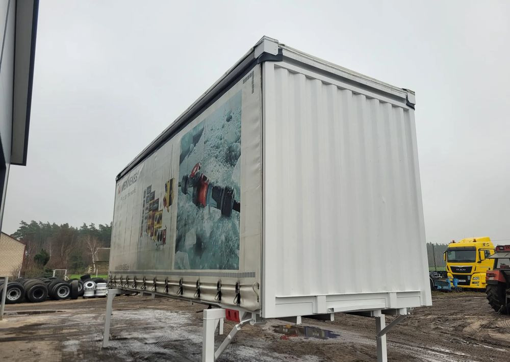 Krone Zabudowa BDF Krone 7,45m - Тентованный кузов: фото 1 Krone Zabudowa BDF Krone 7,45m - Тентованный кузов: фото 1