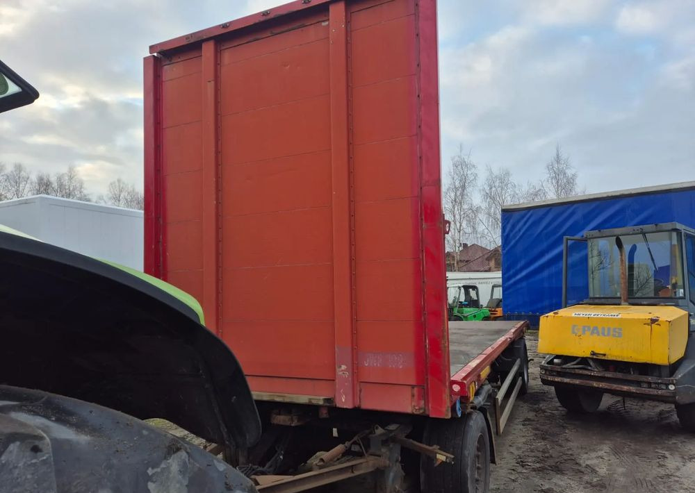 Schmitz Cargobull Przyczepa platforma Schmitz Krone - Прицеп бортовой/ Платформа: фото 2 Schmitz Cargobull Przyczepa platforma Schmitz Krone - Прицеп бортовой/ Платформа: фото 2