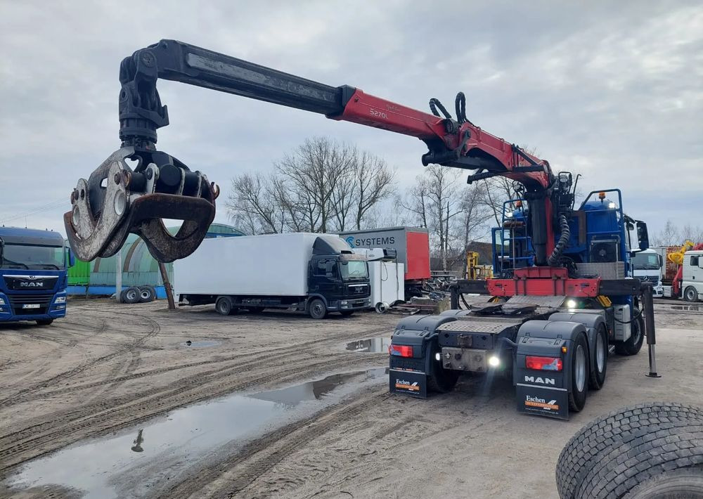 MAN TGS 26-480 6x4 do drewna PALFINGER Epsilon S 270L83 - Тягач: фото 1 MAN TGS 26-480 6x4 do drewna PALFINGER Epsilon S 270L83 - Тягач: фото 1