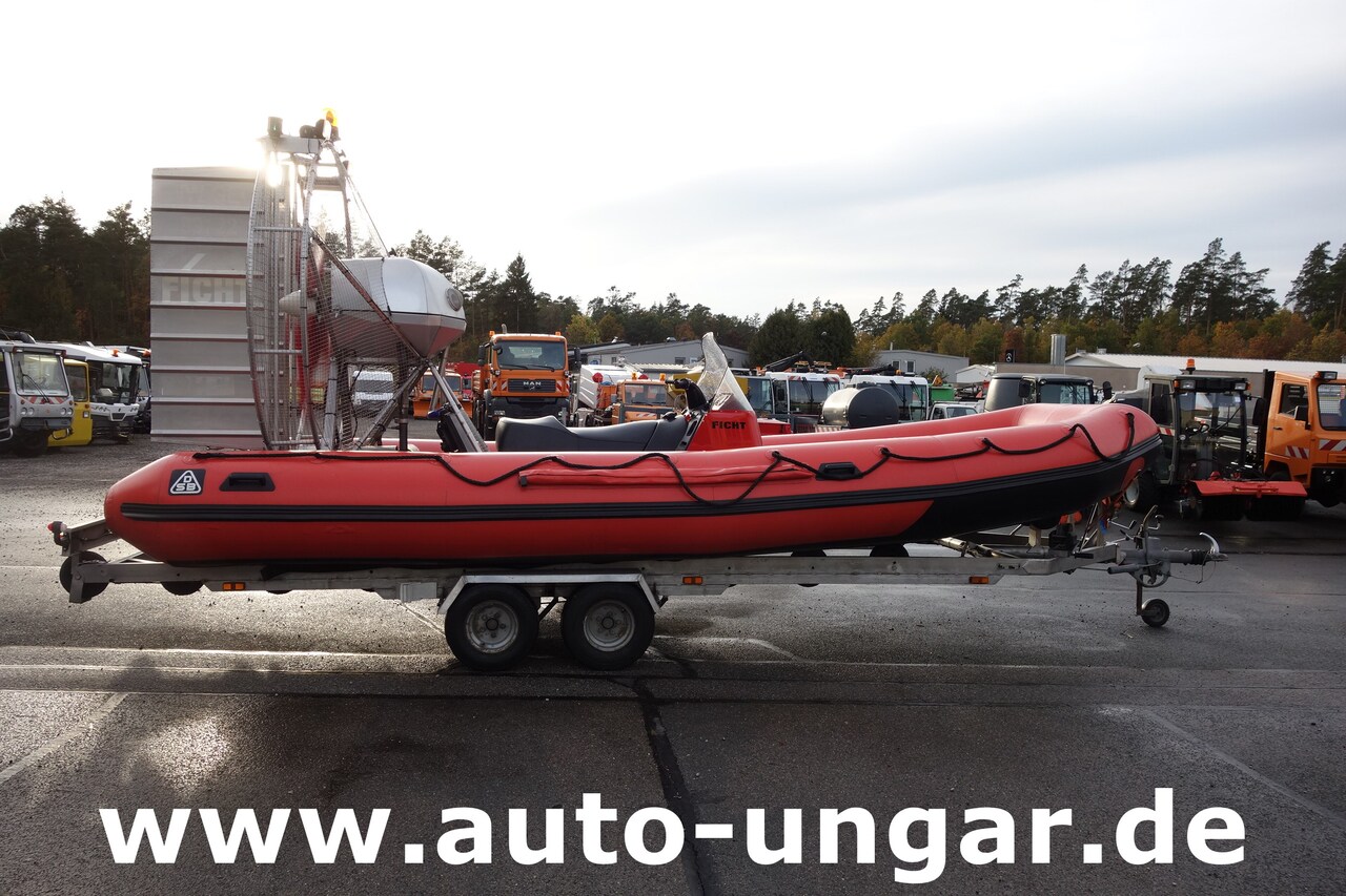 Пожарная машина Ficht FLG 640 Luftschrauben Gleitboot Airboat Boot Luftschrauben Gleitboot Propeller Airboat Sumpfboot Eisrettung Feuerwehr Wasserwacht: фото 10