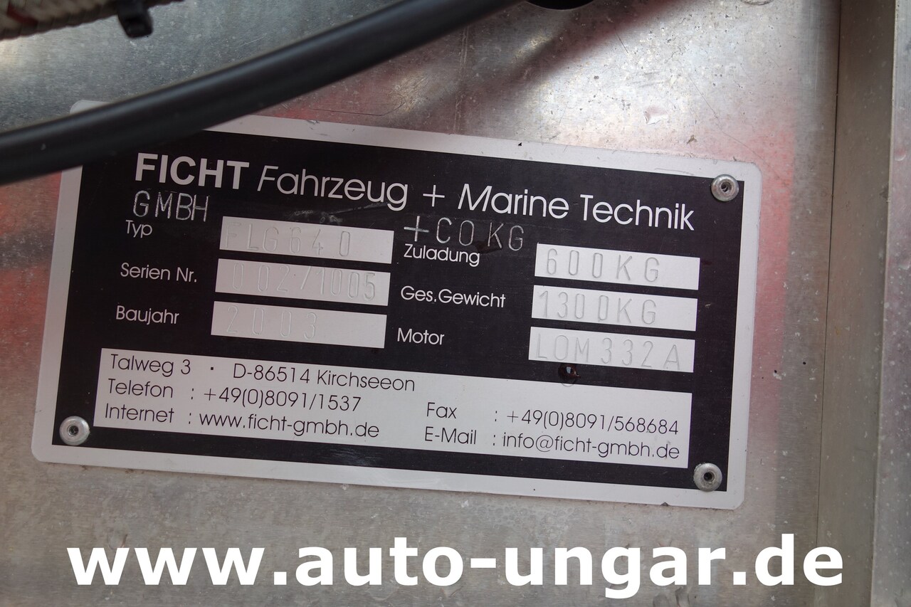 Пожарная машина Ficht FLG 640 Luftschrauben Gleitboot Airboat Boot Luftschrauben Gleitboot Propeller Airboat Sumpfboot Eisrettung Feuerwehr Wasserwacht: фото 17