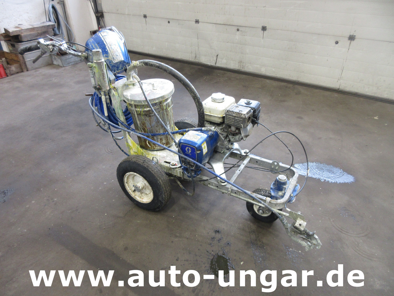 Graco LineLazer IV 3900 Airless Pumpe defekt Straßenmarkierung Roadmarking Traceuse - Асфальтоукладочная техника: фото 1 Graco LineLazer IV 3900 Airless Pumpe defekt Straßenmarkierung Roadmarking Traceuse - Асфальтоукладочная техника: фото 1