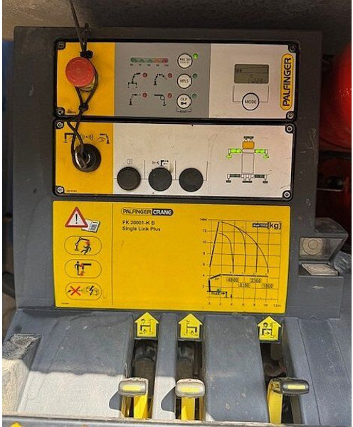 Mercedes-Benz Antos 2535 +Palfinger PK 20001-K в лизинг Mercedes-Benz Antos 2535 +Palfinger PK 20001-K: фото 10