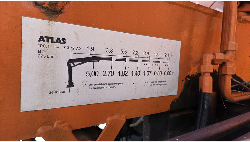 Mercedes-Benz UNIMOG 427.11 +12m! - Самосвал, Автоманипулятор: фото 5 Mercedes-Benz UNIMOG 427.11 +12m! - Самосвал, Автоманипулятор: фото 5