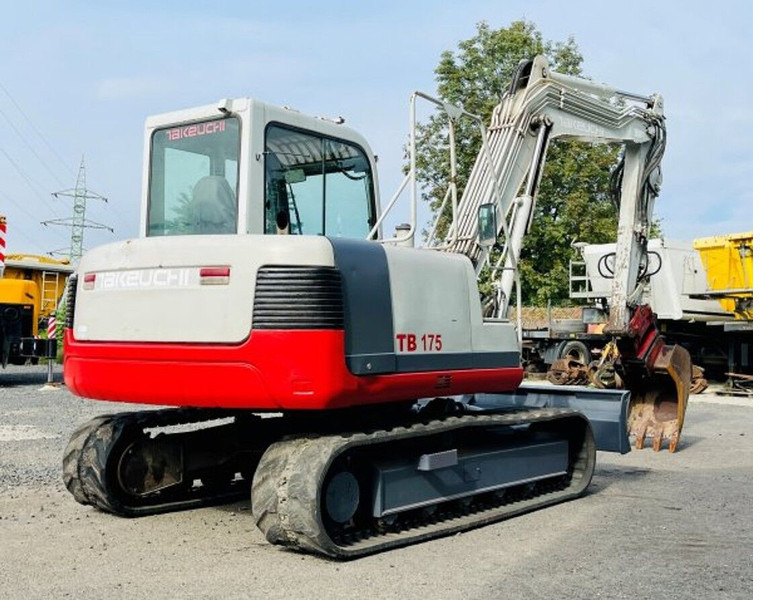 Мини-экскаватор Takeuchi 7t TB175 powertilt: фото 7 Мини-экскаватор Takeuchi 7t TB175 powertilt: фото 7