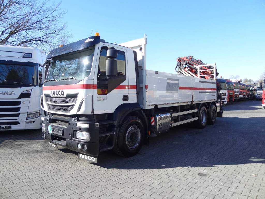 Iveco Stralis 420 6X2 Montagekran Fassi F335 28Meter - Автоманипулятор, Грузовик бортовой/ Платформа: фото 1 Iveco Stralis 420 6X2 Montagekran Fassi F335 28Meter - Автоманипулятор, Грузовик бортовой/ Платформа: фото 1