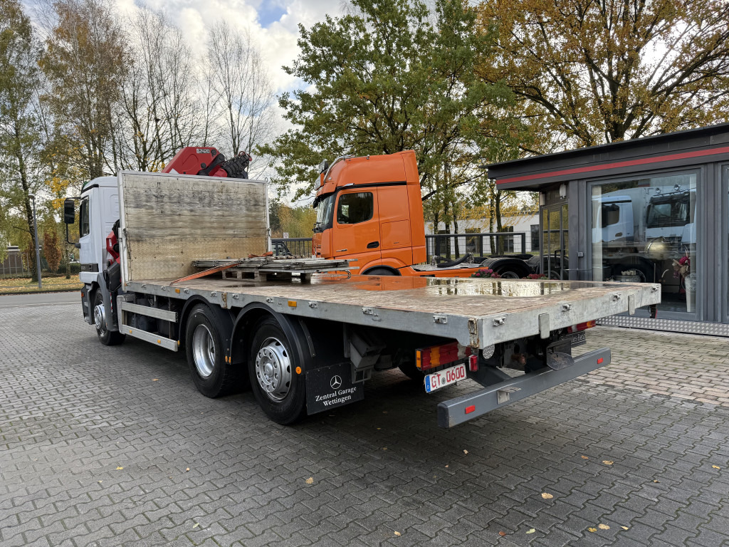 Грузовик бортовой/ Платформа, Автоманипулятор Mercedes-Benz Actros 2535 6X2 HMF 2420 bis 25 Meter: фото 12