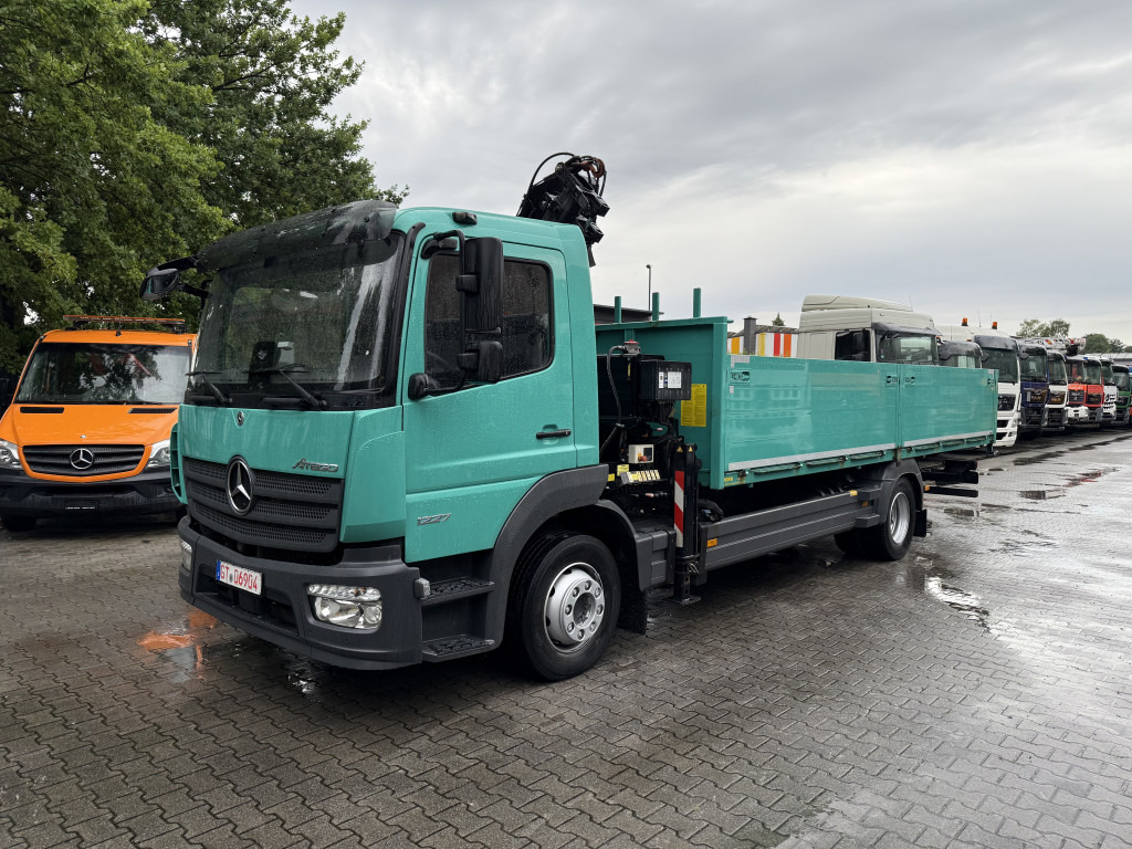 Mercedes-Benz Atego 1227 Kran MKG 96 - Грузовик бортовой/ Платформа, Автоманипулятор: фото 1 Mercedes-Benz Atego 1227 Kran MKG 96 - Грузовик бортовой/ Платформа, Автоманипулятор: фото 1