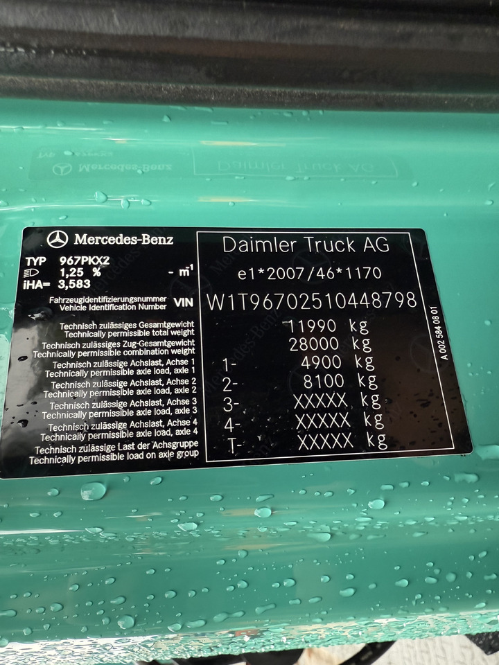 Mercedes-Benz Atego 1227 Kran MKG 96 - Грузовик бортовой/ Платформа, Автоманипулятор: фото 5 Mercedes-Benz Atego 1227 Kran MKG 96 - Грузовик бортовой/ Платформа, Автоманипулятор: фото 5