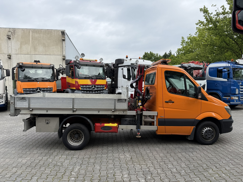 Малотоннажный самосвал Mercedes-Benz Sprinter 516 Kipper mit Kran HMF 270: фото 14