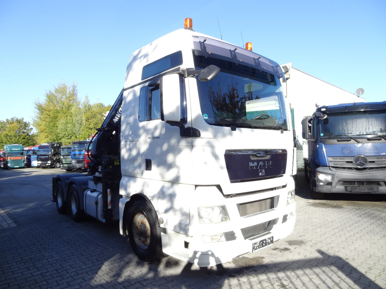 Тягач MAN TGX 33.480 6X4 Kran MKG 381 bis 20 Meter: фото 12 Тягач MAN TGX 33.480 6X4 Kran MKG 381 bis 20 Meter: фото 12