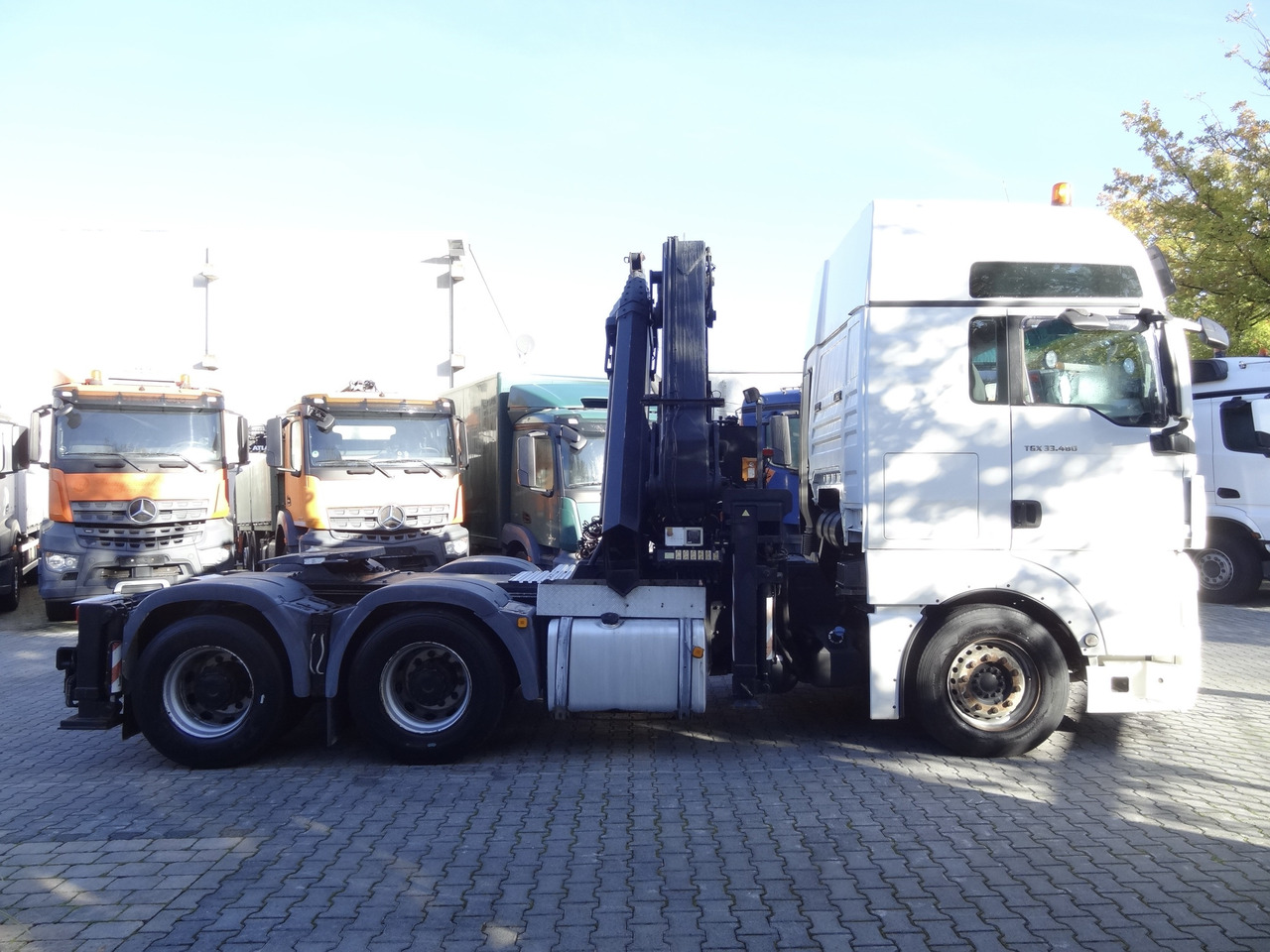 Тягач MAN TGX 33.480 6X4 Kran MKG 381 bis 20 Meter: фото 13 Тягач MAN TGX 33.480 6X4 Kran MKG 381 bis 20 Meter: фото 13