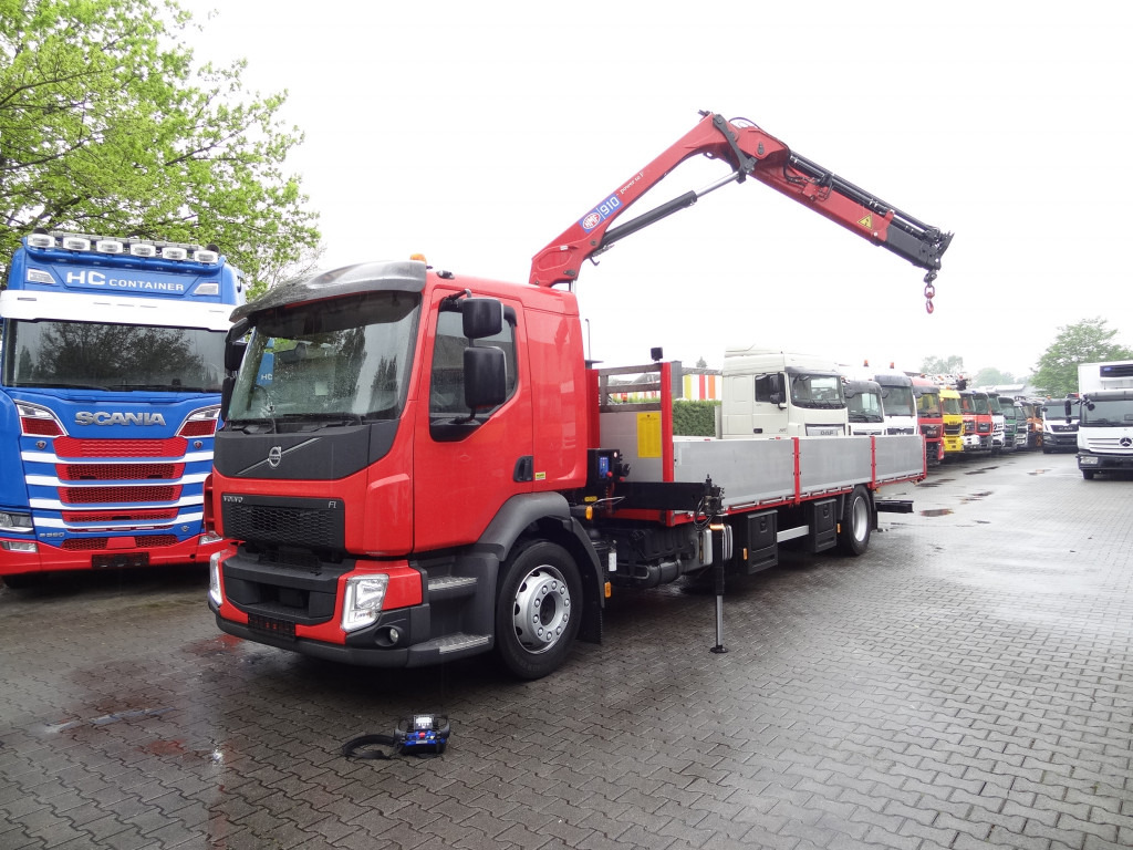 Volvo FL 280.18 mit Kran HMF 910 K3 - Грузовик бортовой/ Платформа, Автоманипулятор: фото 1 Volvo FL 280.18 mit Kran HMF 910 K3 - Грузовик бортовой/ Платформа, Автоманипулятор: фото 1