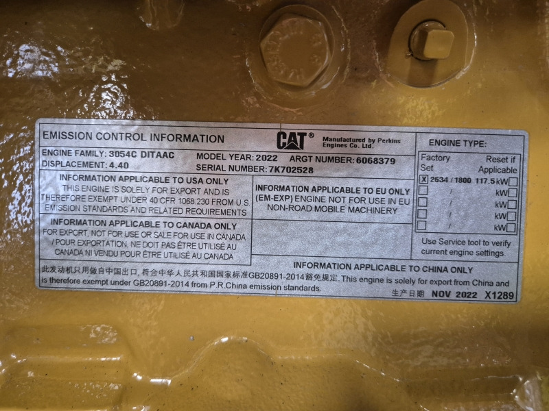 Новый Двигатель для Промышленного оборудования Caterpillar  3054C DITAAC Powerpack: фото 11