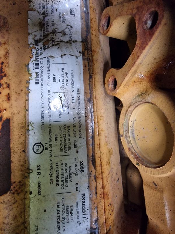 Caterpillar C11 RSX 966H Engine (Plant) - Двигатель для Строительной техники: фото 2 Caterpillar C11 RSX 966H Engine (Plant) - Двигатель для Строительной техники: фото 2