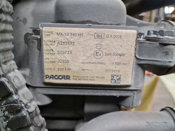 DAF MX-13 340 H1 Engine (Truck) - Двигатель для Грузовиков: фото 2 DAF MX-13 340 H1 Engine (Truck) - Двигатель для Грузовиков: фото 2