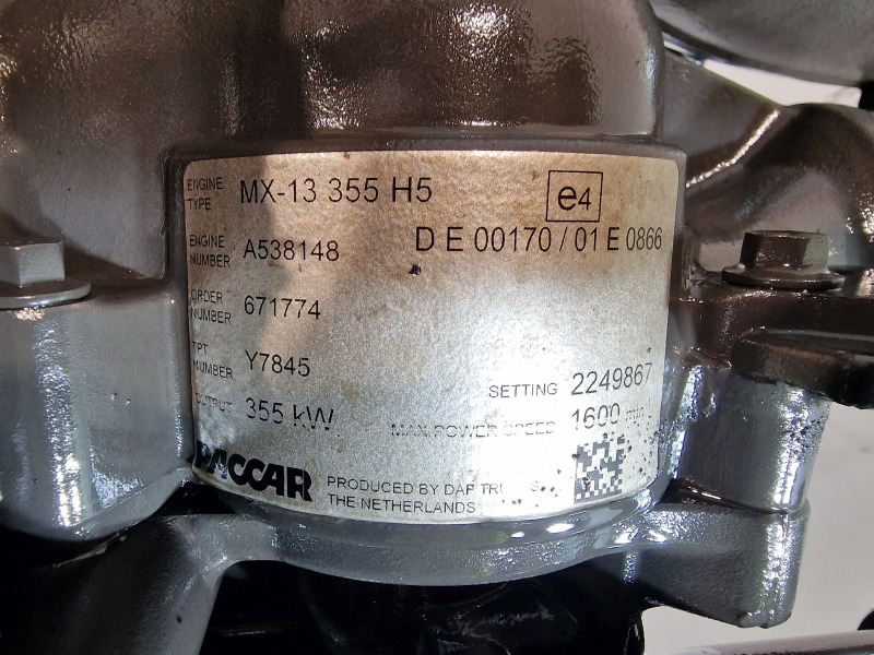 Двигатель для Грузовиков DAF MX-13 355 H5 Engine (Truck): фото 11
