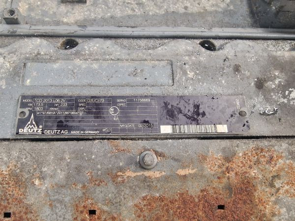 Deutz TCD 2013 L06 2V Engine (Industrial) - Двигатель для Промышленного оборудования: фото 2 Deutz TCD 2013 L06 2V Engine (Industrial) - Двигатель для Промышленного оборудования: фото 2