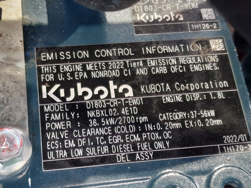 Новый Двигатель для Строительной техники Kubota D1803-CR-T-EW01 New Engine (Plant): фото 14