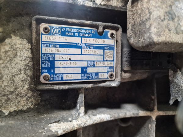 ZF Ecosplit 4 12S2333TD Gearbox - Коробка передач: фото 2 ZF Ecosplit 4 12S2333TD Gearbox - Коробка передач: фото 2