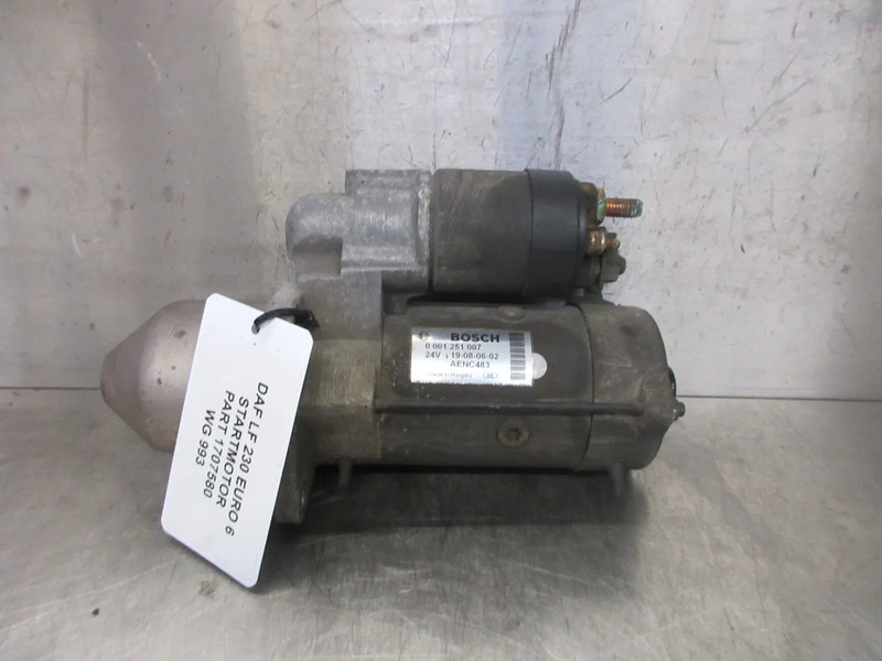 DAF 1707580 STARTMOTOR DAF LF PX 5 PX7 NIEUWE EN GEBRUIK MODEL 2020 - Генератор для Грузовиков: фото 4 DAF 1707580 STARTMOTOR DAF LF PX 5 PX7 NIEUWE EN GEBRUIK MODEL 2020 - Генератор для Грузовиков: фото 4