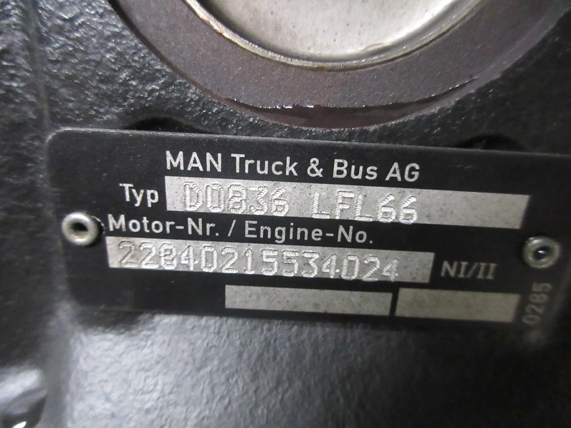 MAN 51.01100-6266 // 51.03100-6273 // D0836LFL66 MAN 18.250 TGM EURO 6 - Двигатель для Грузовиков: фото 5 MAN 51.01100-6266 // 51.03100-6273 // D0836LFL66 MAN 18.250 TGM EURO 6 - Двигатель для Грузовиков: фото 5