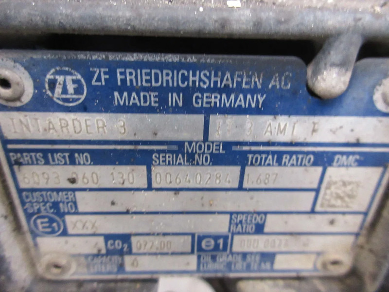 MAN 81.32004-6497 // 12 TX 2621 TD+IT3 /MAN 18.430 TGS 2023 - Коробка передач для Грузовиков: фото 5 MAN 81.32004-6497 // 12 TX 2621 TD+IT3 /MAN 18.430 TGS 2023 - Коробка передач для Грузовиков: фото 5