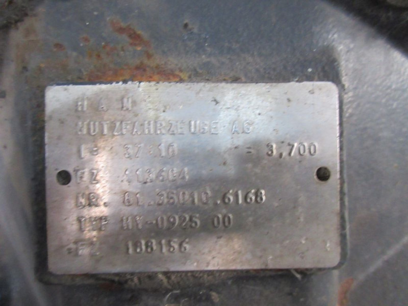 MAN 81.35010-6168 HY- 0925 00 37:10 RATIO 3.700 TGM DIFFERENTIEEL - Дифференциал для Грузовиков: фото 5 MAN 81.35010-6168 HY- 0925 00 37:10 RATIO 3.700 TGM DIFFERENTIEEL - Дифференциал для Грузовиков: фото 5