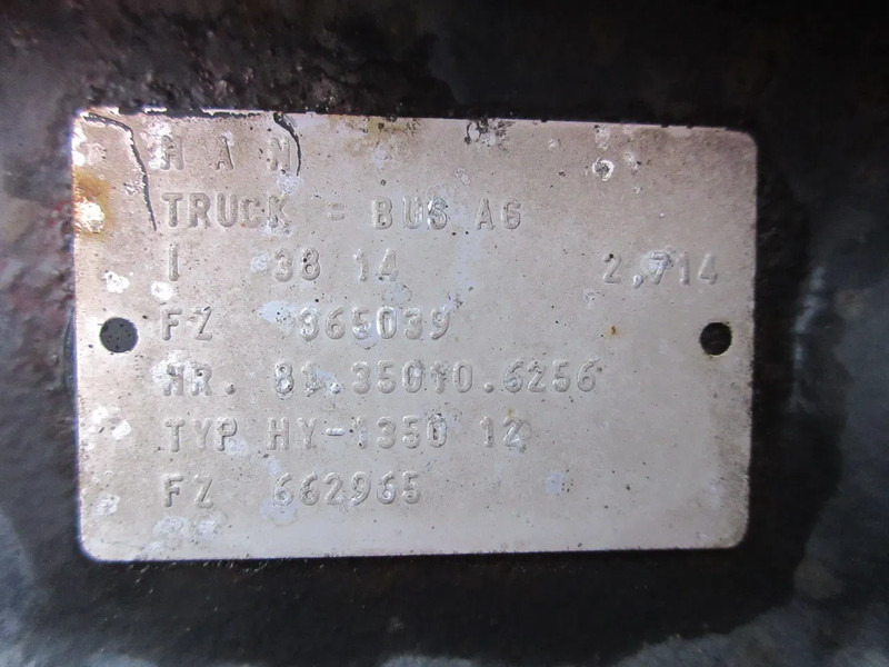 MAN 81.35010-6256//81.35003-7671//RATIO 2,714 MAN TGX 18.500 EURO 6 - Задняя ось для Грузовиков: фото 5 MAN 81.35010-6256//81.35003-7671//RATIO 2,714 MAN TGX 18.500 EURO 6 - Задняя ось для Грузовиков: фото 5