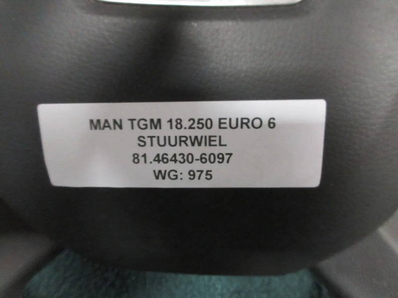 MAN 81.46430-6097 81.46430-0090 STUURWIEL MAN TGM 18.250 EURO 6 MODEL 2024 - Рулевое колесо для Грузовиков: фото 5 MAN 81.46430-6097 81.46430-0090 STUURWIEL MAN TGM 18.250 EURO 6 MODEL 2024 - Рулевое колесо для Грузовиков: фото 5