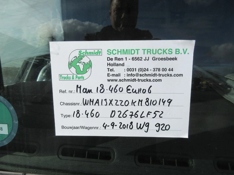 Кабина и интерьер для Грузовиков MAN MAN 18.460 TGX XL VOOR ONDERDELEN DONOR: фото 11