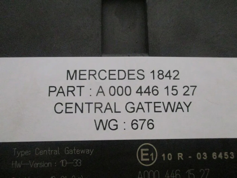 Электрическая система для Грузовиков Mercedes-Benz A 000 446 15 27 Gateway: фото 6