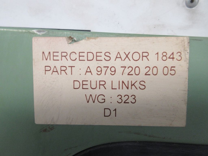Mercedes-Benz AXOR A 979 720 20 05 PORTIER RECHTS - Дверь и запчасти для Грузовиков: фото 4 Mercedes-Benz AXOR A 979 720 20 05 PORTIER RECHTS - Дверь и запчасти для Грузовиков: фото 4