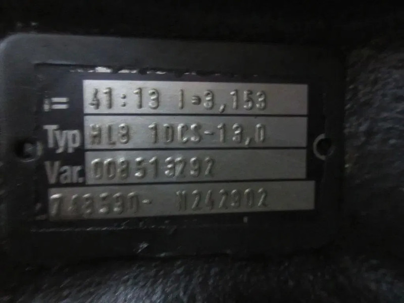 Mercedes-Benz HL8 1DCS-13,0 /41:13 1=3,153/ 748590 MERCEDES 1835 MP 1 DIFFERENTIEEL - Дифференциал для Грузовиков: фото 5 Mercedes-Benz HL8 1DCS-13,0 /41:13 1=3,153/ 748590 MERCEDES 1835 MP 1 DIFFERENTIEEL - Дифференциал для Грузовиков: фото 5