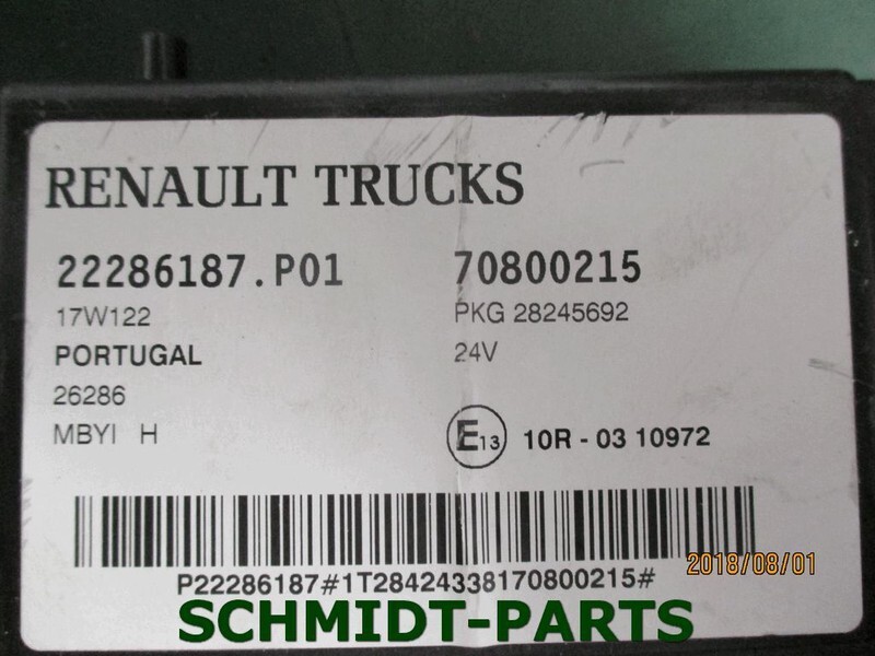Renault 7422286187 Regeleenheid - Электрическая система для Грузовиков: фото 3 Renault 7422286187 Regeleenheid - Электрическая система для Грузовиков: фото 3
