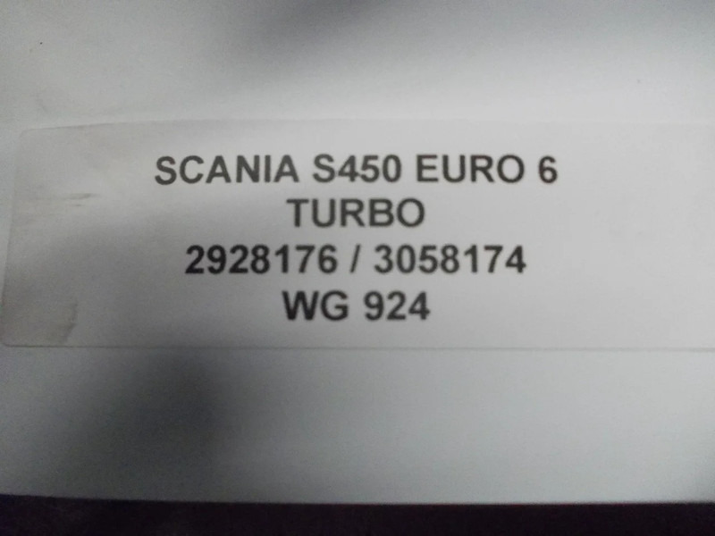 Scania S450 2928174/3058174 TURBO EURO 6 - Турбина для Грузовиков: фото 5 Scania S450 2928174/3058174 TURBO EURO 6 - Турбина для Грузовиков: фото 5
