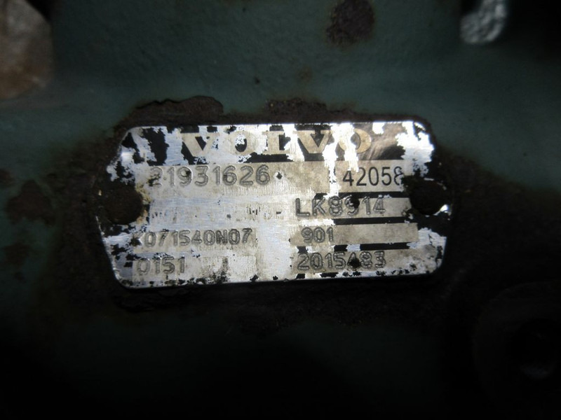 Volvo 21931626 VOLVO FL 210 EURO 6 - Двигатель и запчасти для Грузовиков: фото 3 Volvo 21931626 VOLVO FL 210 EURO 6 - Двигатель и запчасти для Грузовиков: фото 3