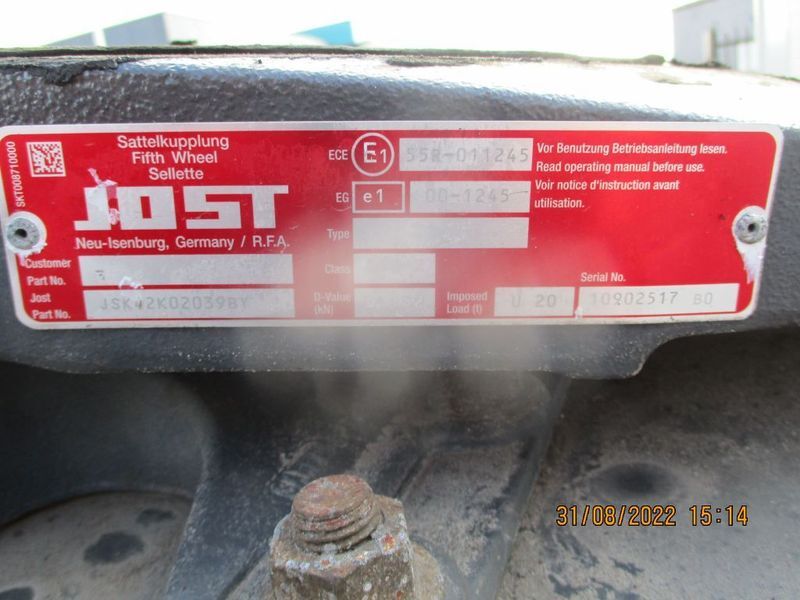 Jost JSK 40 //D 152 JSK 40 //D 152 DAF XF CF EURO 6 - Седло для Грузовиков: фото 5 Jost JSK 40 //D 152 JSK 40 //D 152 DAF XF CF EURO 6 - Седло для Грузовиков: фото 5