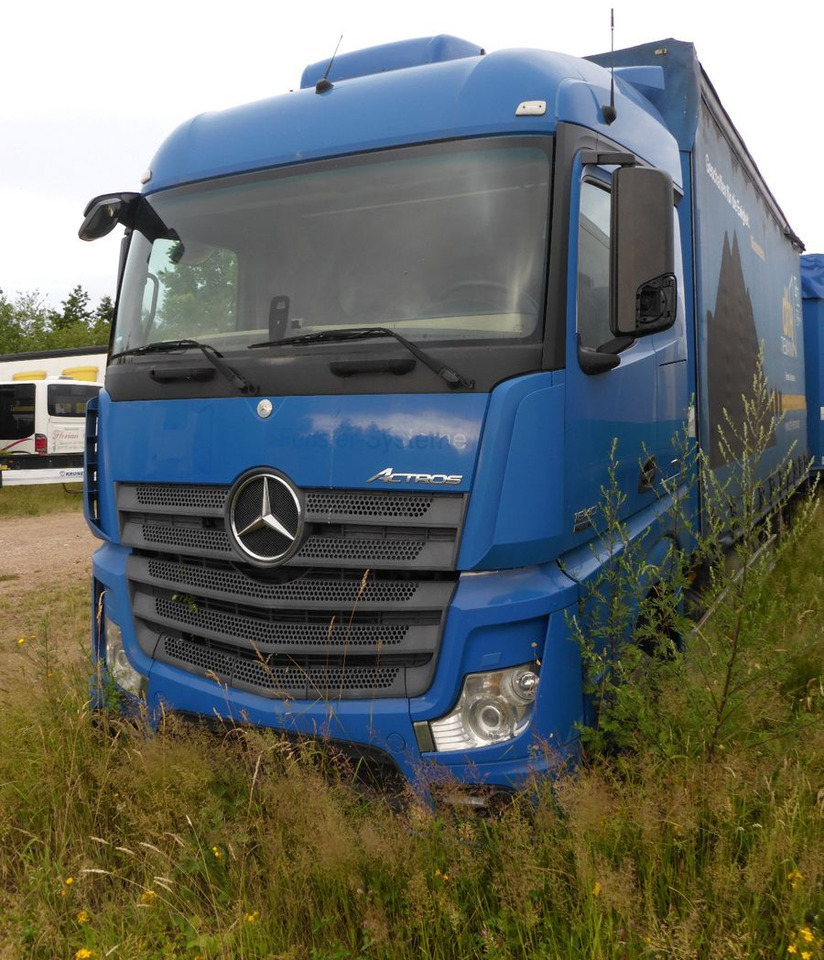 Mercedes-Benz 1840 Top Zustand 106 m3 Euro 6 + Anhänger - Тентованный грузовик: фото 1 Mercedes-Benz 1840 Top Zustand 106 m3 Euro 6 + Anhänger - Тентованный грузовик: фото 1