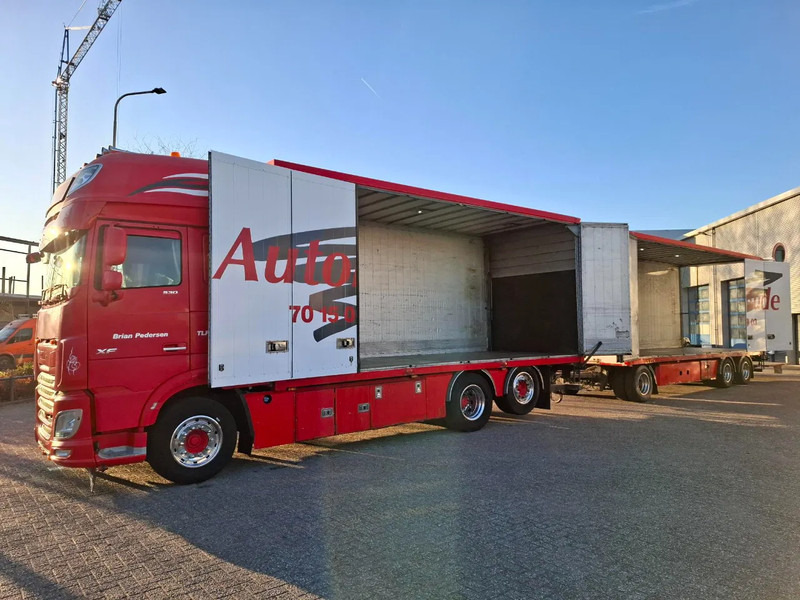 DAF XF106-530 / DEB / COMPLETE COMBI / SIDE DOORS / 2XPLATFORM 2500KG / ONLY:773032 KM / LWDS / LEATHER / EURO-6 / 2017 - Грузовик с закрытым кузовом: фото 2 DAF XF106-530 / DEB / COMPLETE COMBI / SIDE DOORS / 2XPLATFORM 2500KG / ONLY:773032 KM / LWDS / LEATHER / EURO-6 / 2017 - Грузовик с закрытым кузовом: фото 2