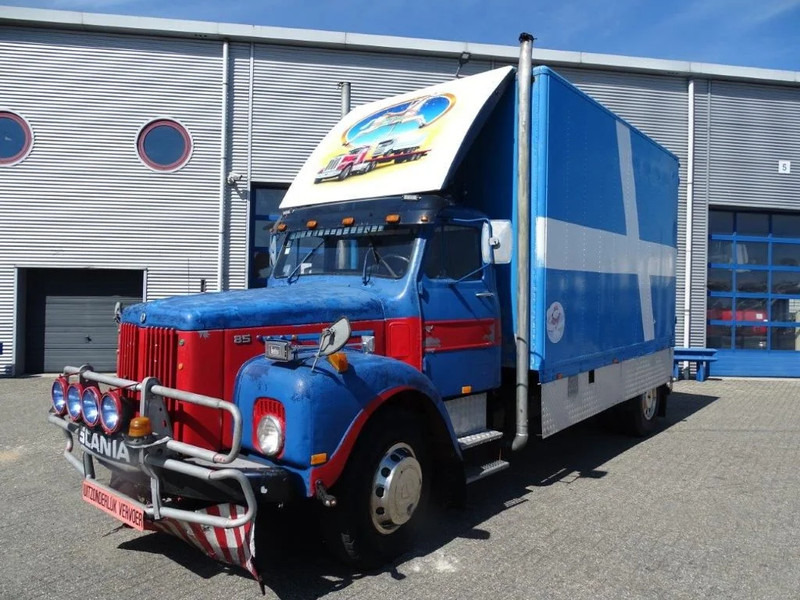 Scania L85.50 / 4X2 / FULL STEEL / EURO-0 / 1970 - Грузовик с закрытым кузовом: фото 1 Scania L85.50 / 4X2 / FULL STEEL / EURO-0 / 1970 - Грузовик с закрытым кузовом: фото 1