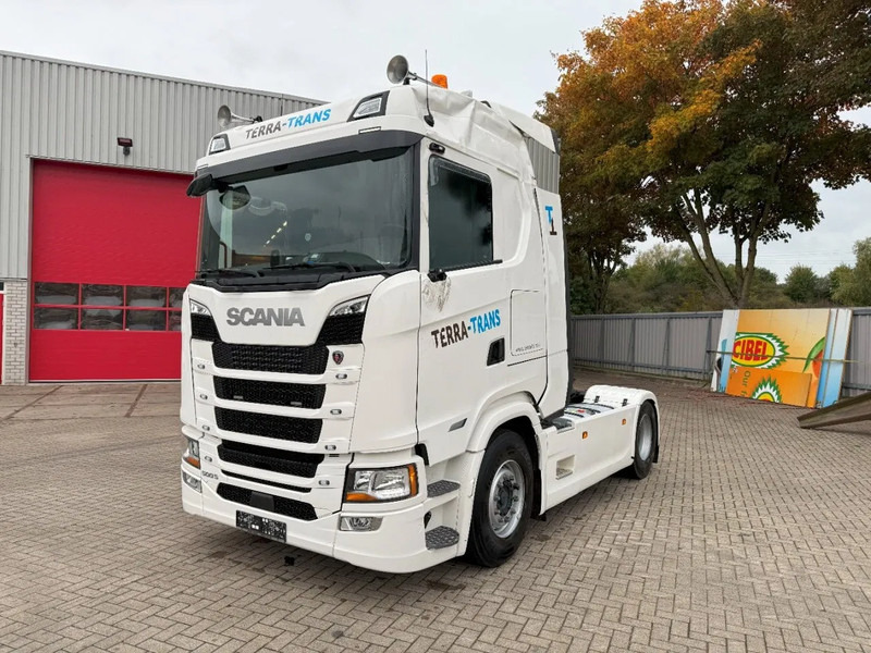 Scania NGS SUPER S500 / ENGINE RUNNING / ONLY:78277 KM !! / HYDRAULICS / FULL-AIR / LEATHER / FULL SPOILER / AUTOMATIC / EURO-6 / 2024 - Тягач: фото 1 Scania NGS SUPER S500 / ENGINE RUNNING / ONLY:78277 KM !! / HYDRAULICS / FULL-AIR / LEATHER / FULL SPOILER / AUTOMATIC / EURO-6 / 2024 - Тягач: фото 1