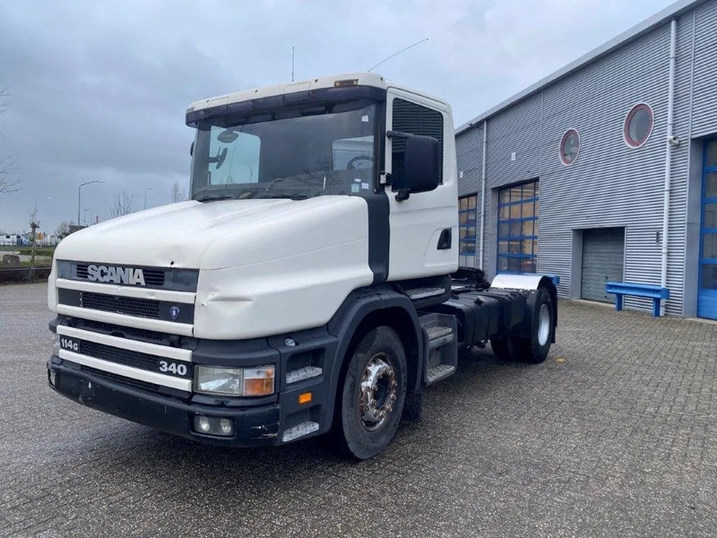 Scania T114-340 / ONLY:207529 KM / GOOD CONDITION / OLD TACHO / MANUAL / EURO-2 / 1998 - Тягач: фото 1 Scania T114-340 / ONLY:207529 KM / GOOD CONDITION / OLD TACHO / MANUAL / EURO-2 / 1998 - Тягач: фото 1
